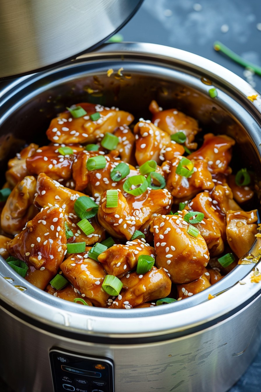 Slow Cooker Orange Chicken Recipe