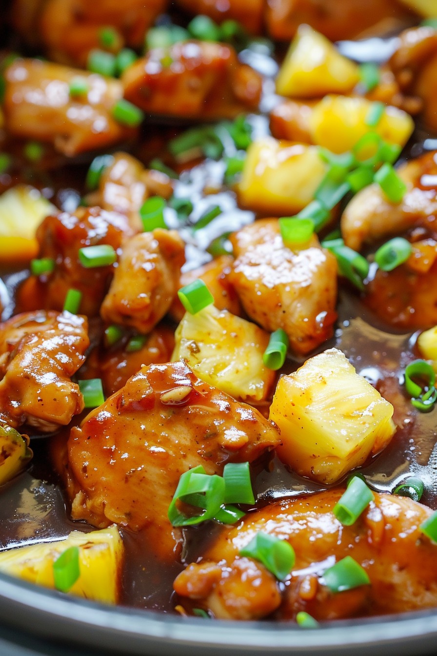 Slow Cooker Pineapple Chicken Recipe