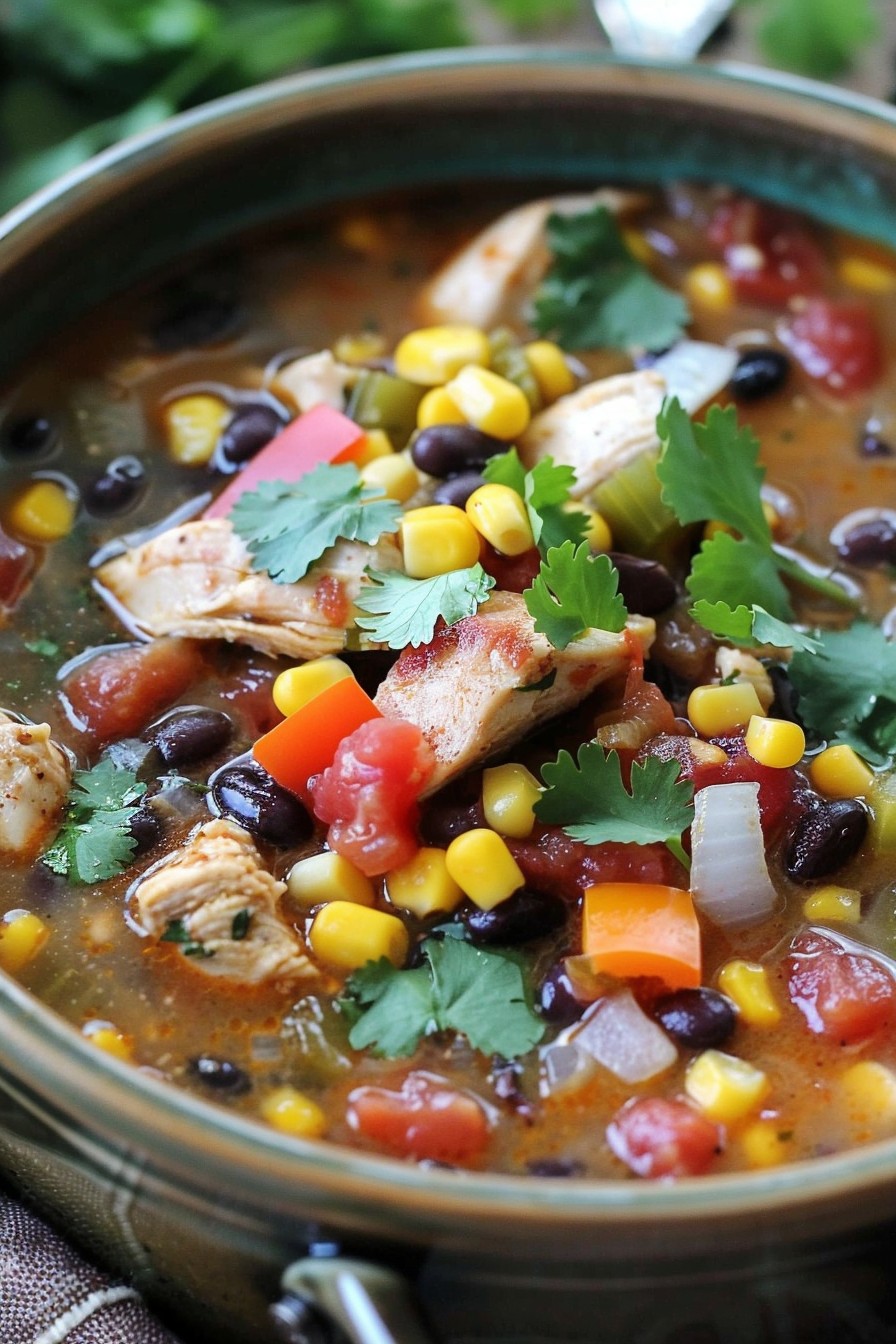 Southwest Chicken Soup Recipe