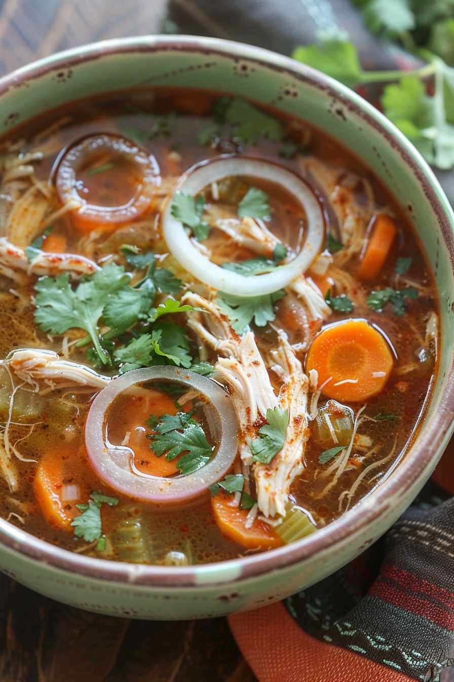 Spicy Chicken Soup Recipe