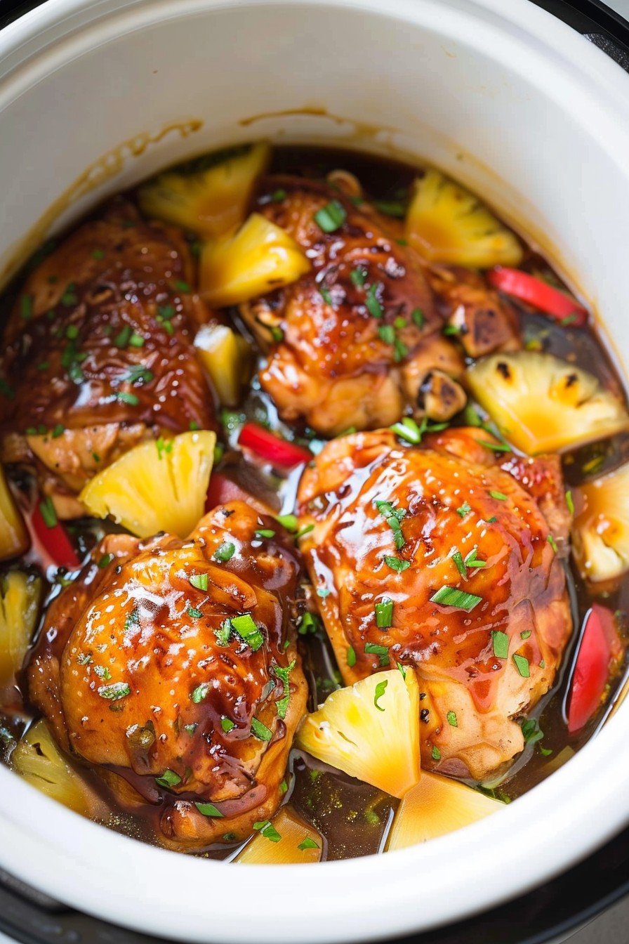 Sweet Hawaiian Chicken Recipe Slow Cooker