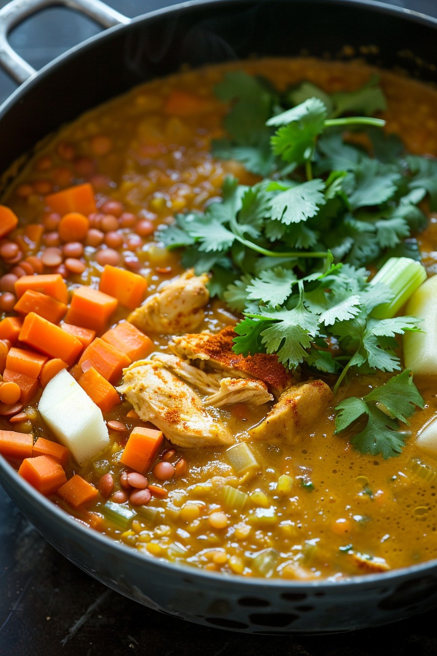 Traditional Mulligatawny Soup Recipe With Chicken