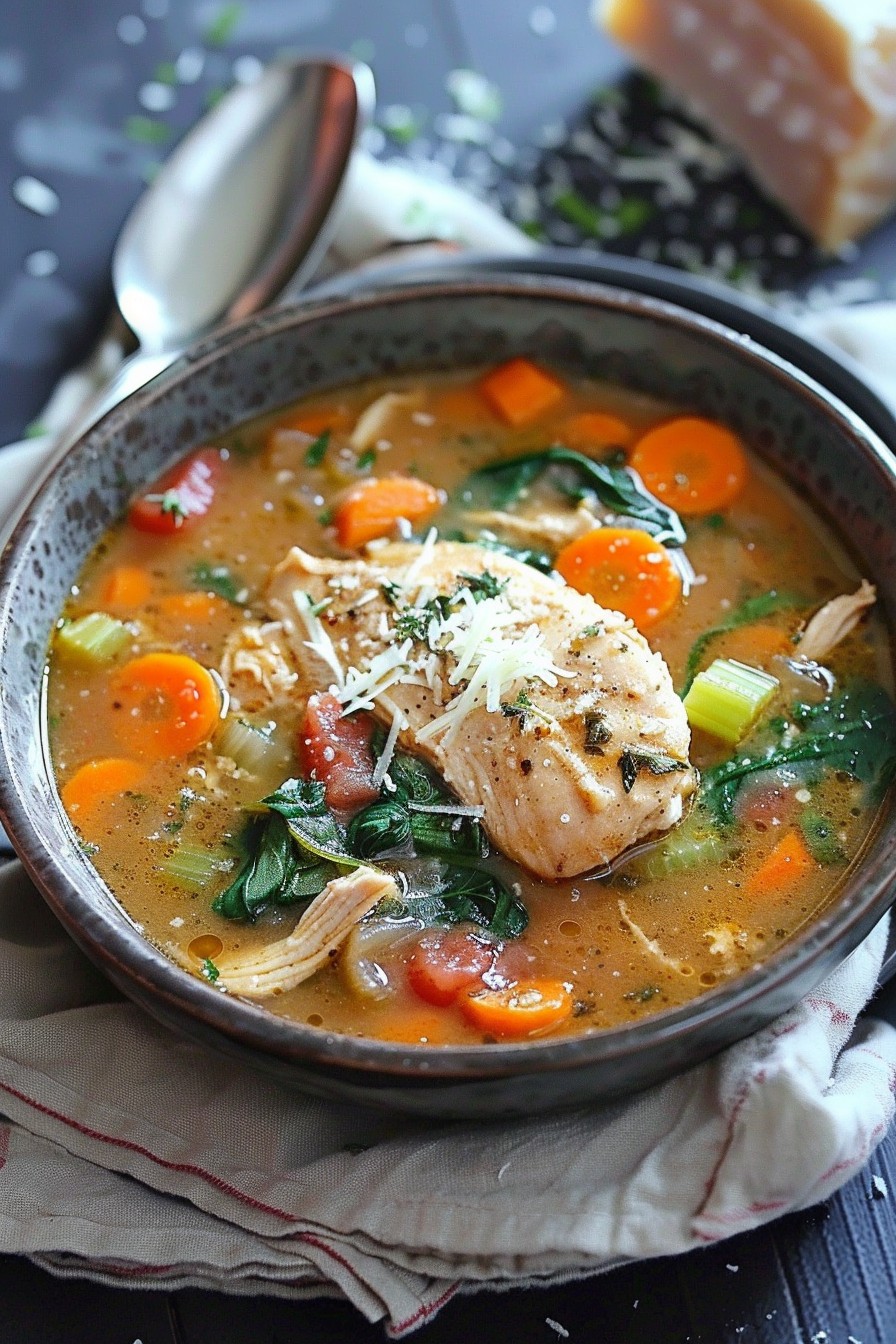 Tuscan Chicken Soup Recipe