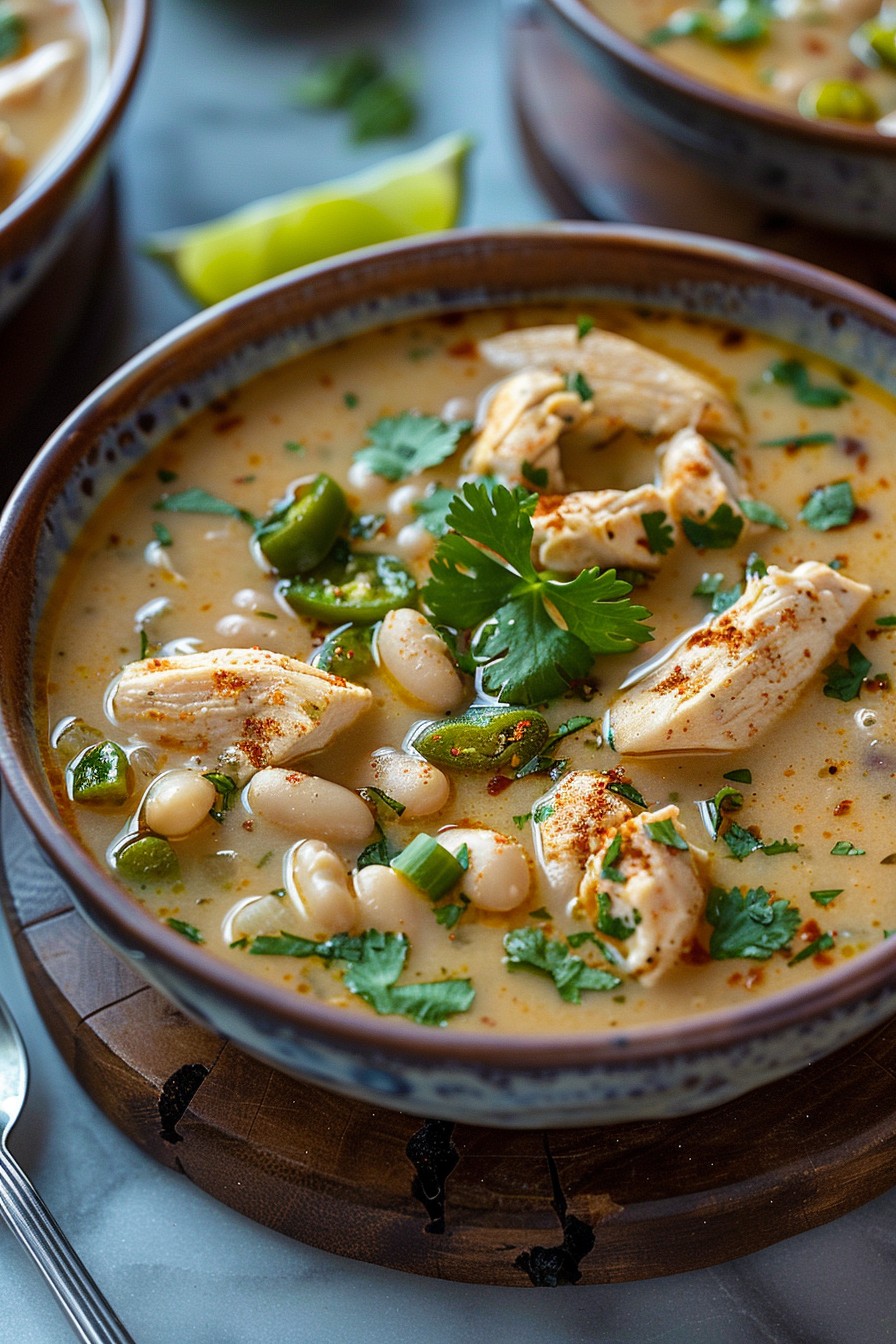 White Chicken Chili Soup Recipe