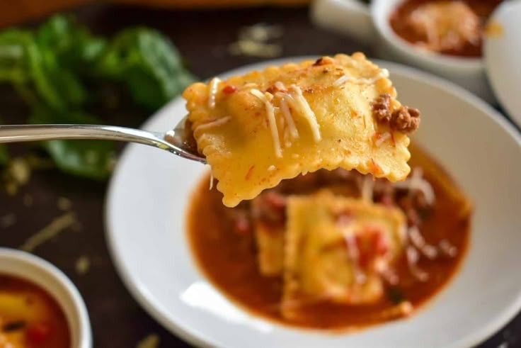 Ninja Foodi Lasagna Soup