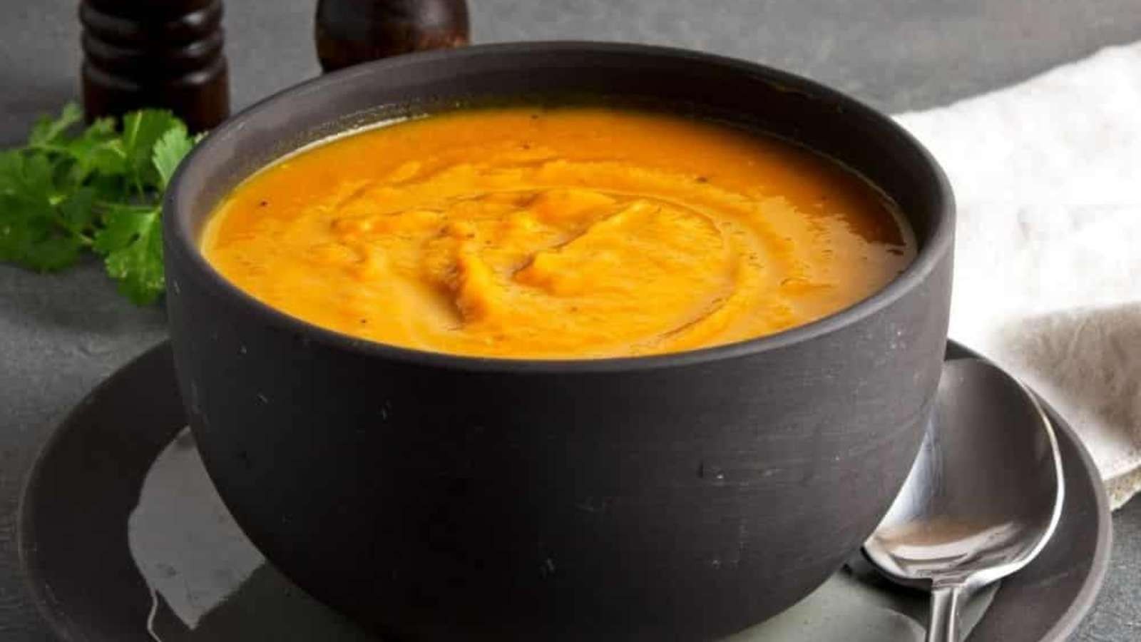 Sweet Potato Soup With Miso