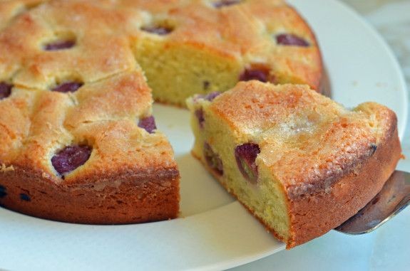 Coconut Grape Jam Bars