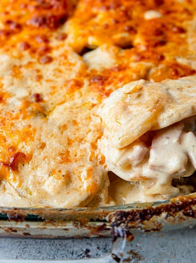 Deluxe Scalloped Potatoes and Ham