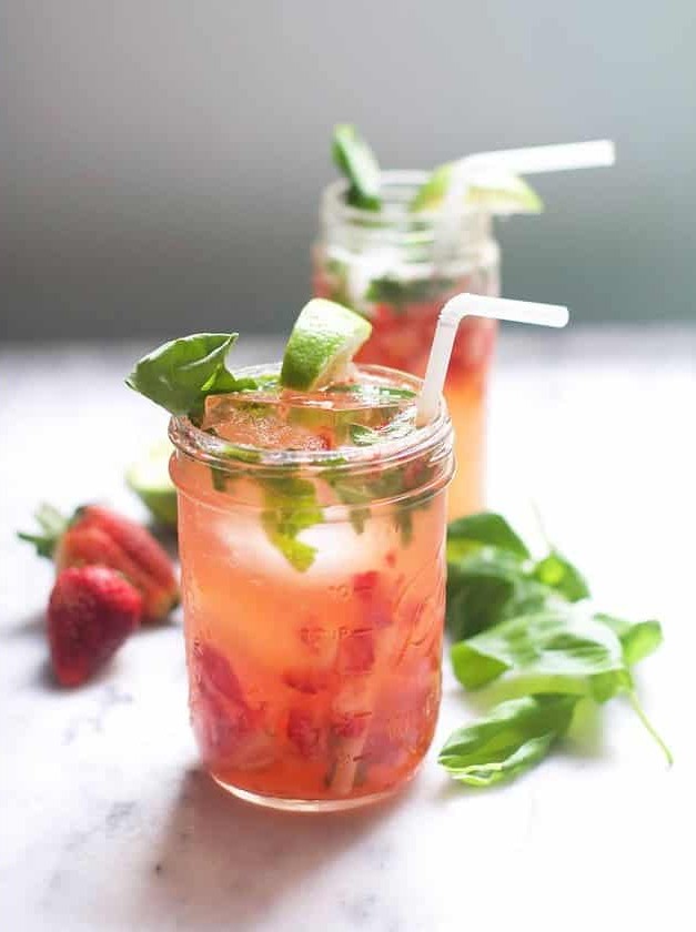 Strawberry Basil Smash