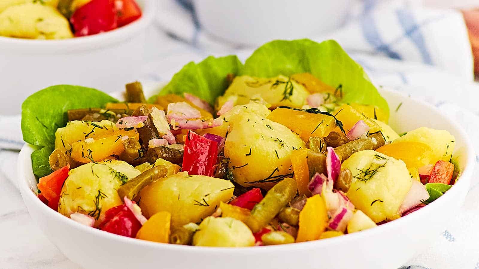 Green Bean Potato Salad