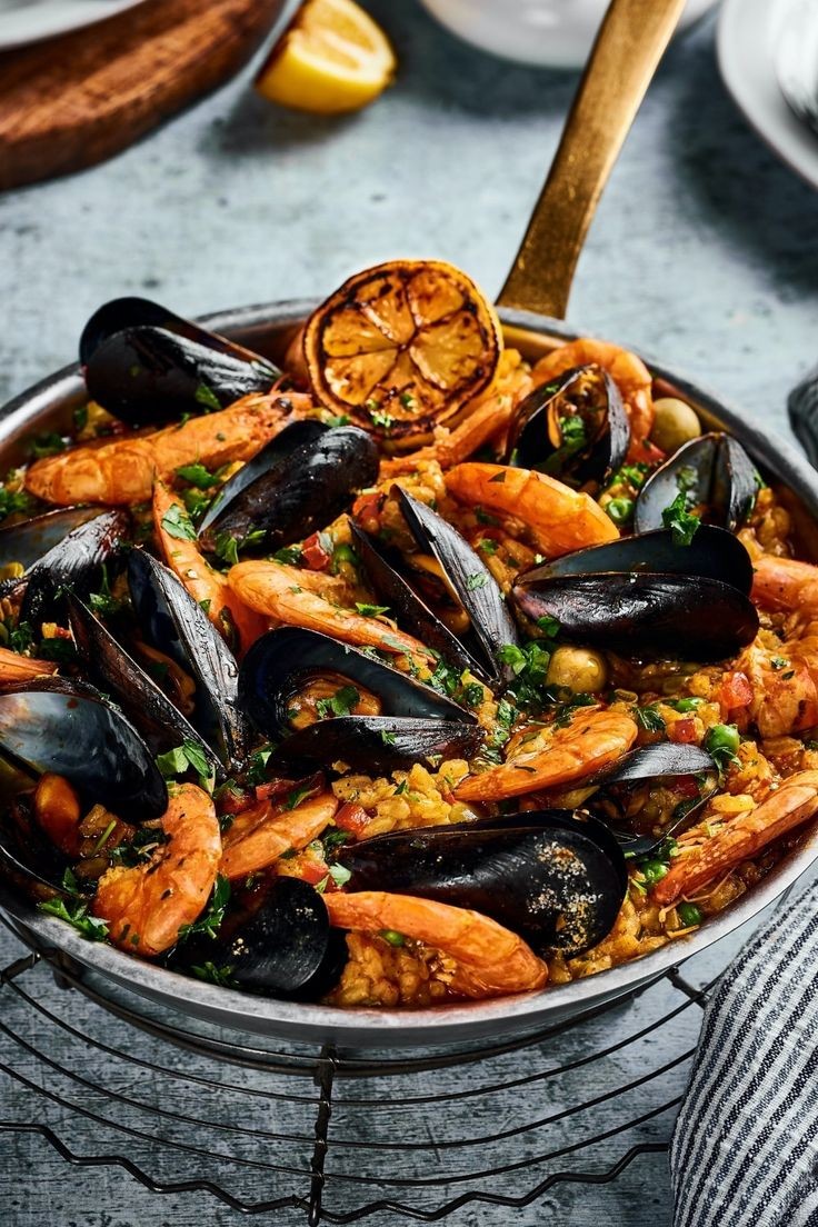 Instant Pot Paella with Chicken and Sausage