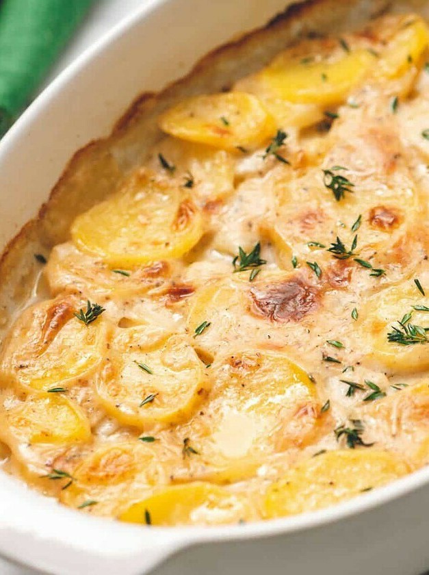 Homemade Scalloped Potatoes
