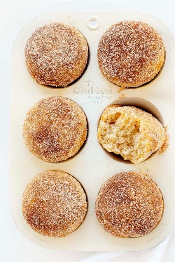 Cinnamon Sugar Donut Muffins