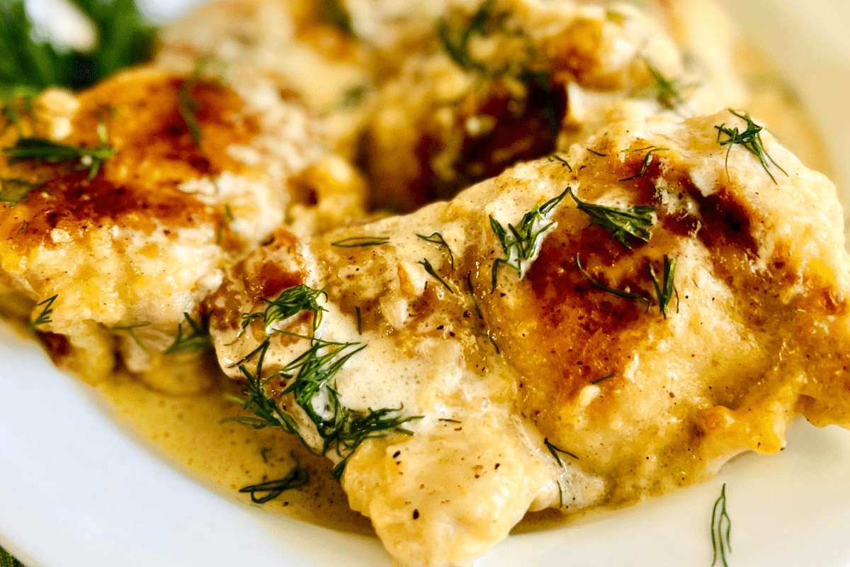 Creamy Lemon Dill Butter Chicken
