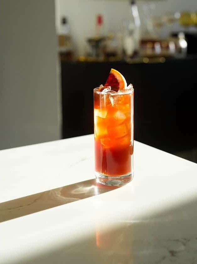 Blood Orange Espresso Gin & Tonic