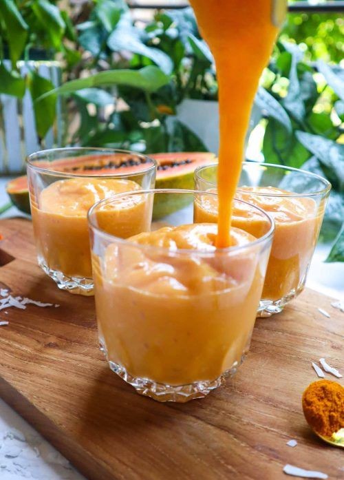 Turmeric Papaya Smoothie