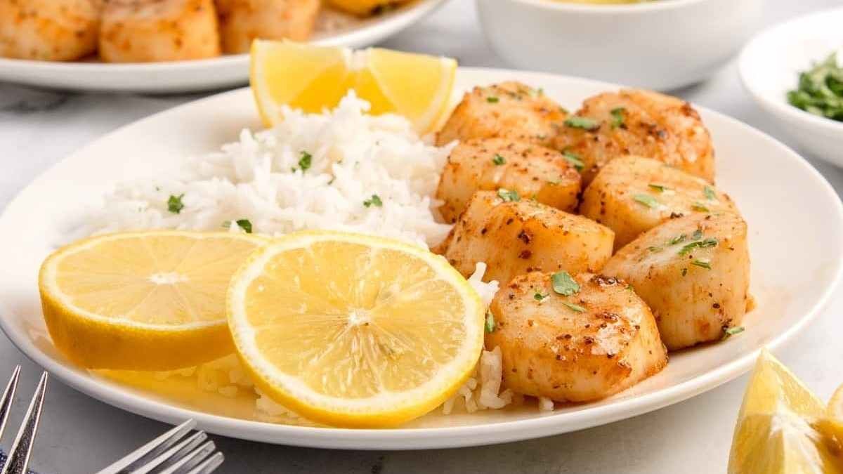 Air Fryer Scallops