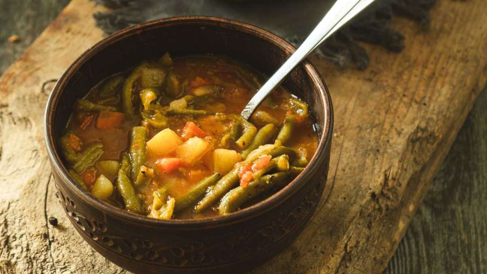 Rustic Green Bean Soup