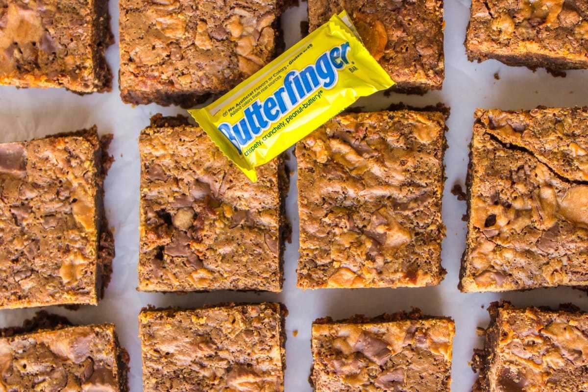 Butterfinger Brownies