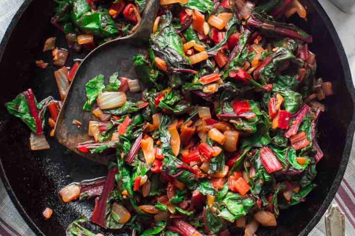 Simple Sautéed Swiss Chard