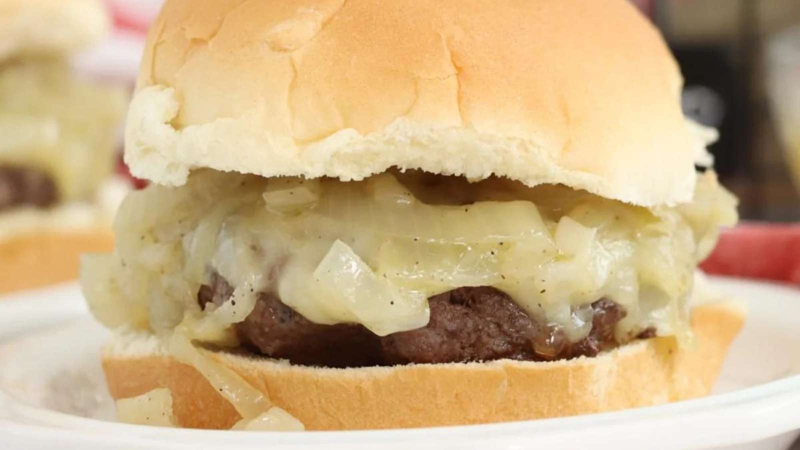 McDonald’s Grilled Onion Cheddar Burger