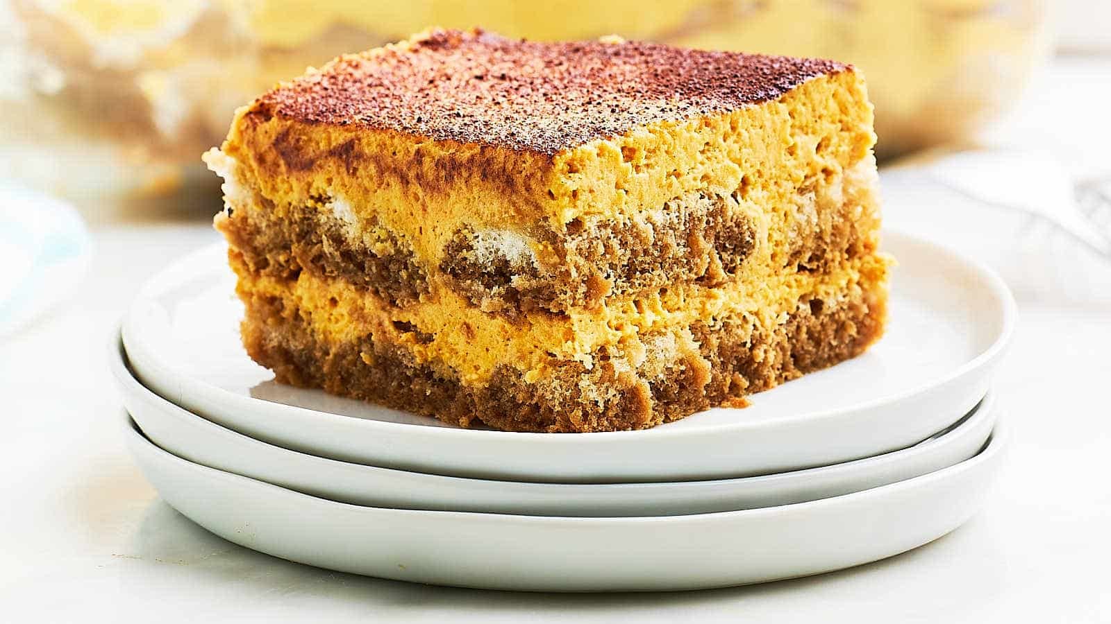 Pumpkin Tiramisu