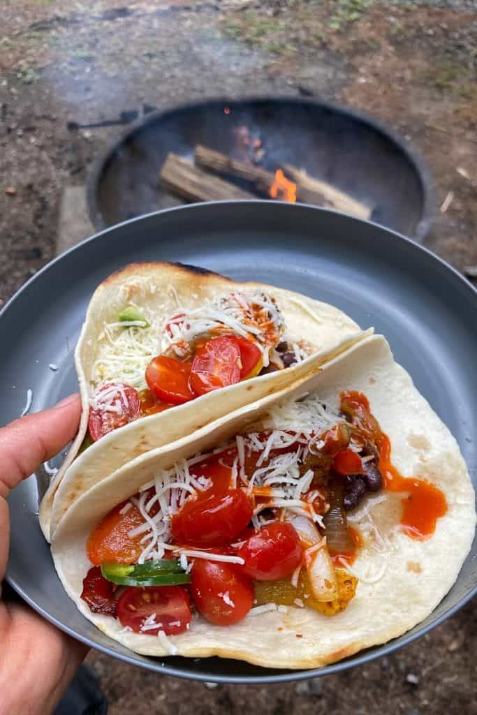Vegan Camping Pancake