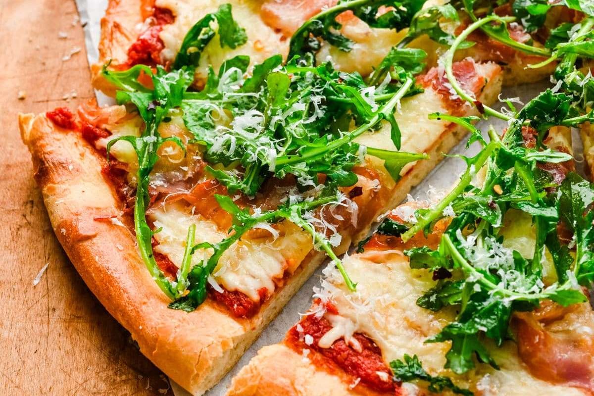 Arugula Prosciutto Pizza