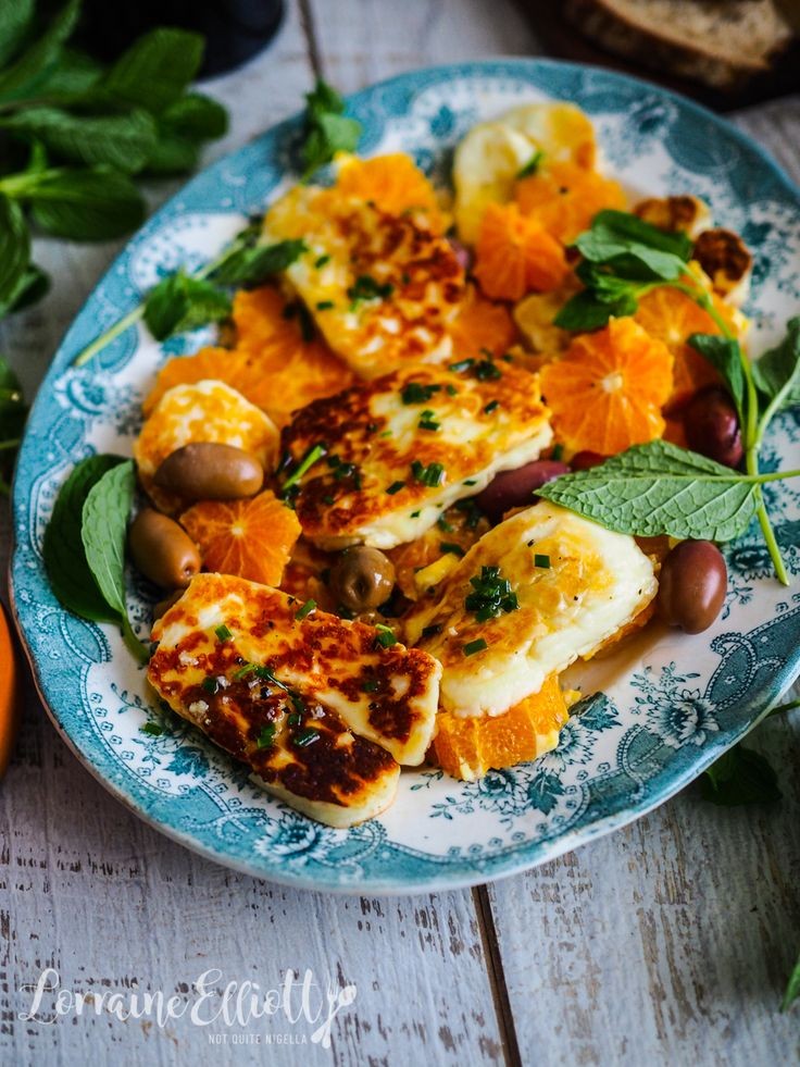 Gold Kiwi Salad with Tangelo Granita