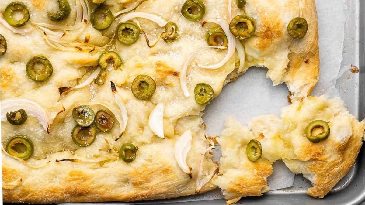 Olive & Onion Focaccia