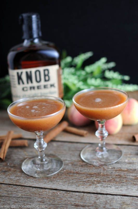 Spicy Peach Mezcal Mule-Rita