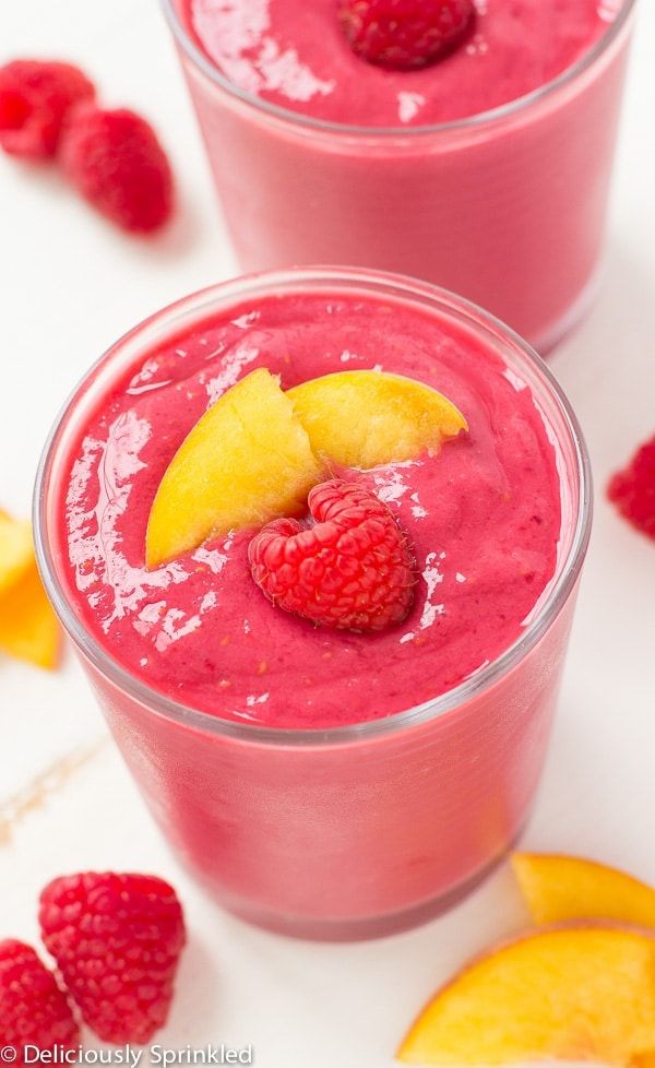 Easy Peach Smoothie