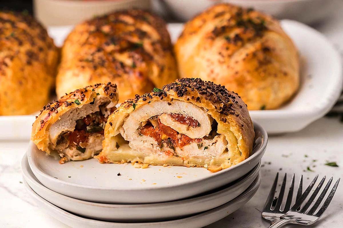 Bruschetta Stuffed Chicken Breasts