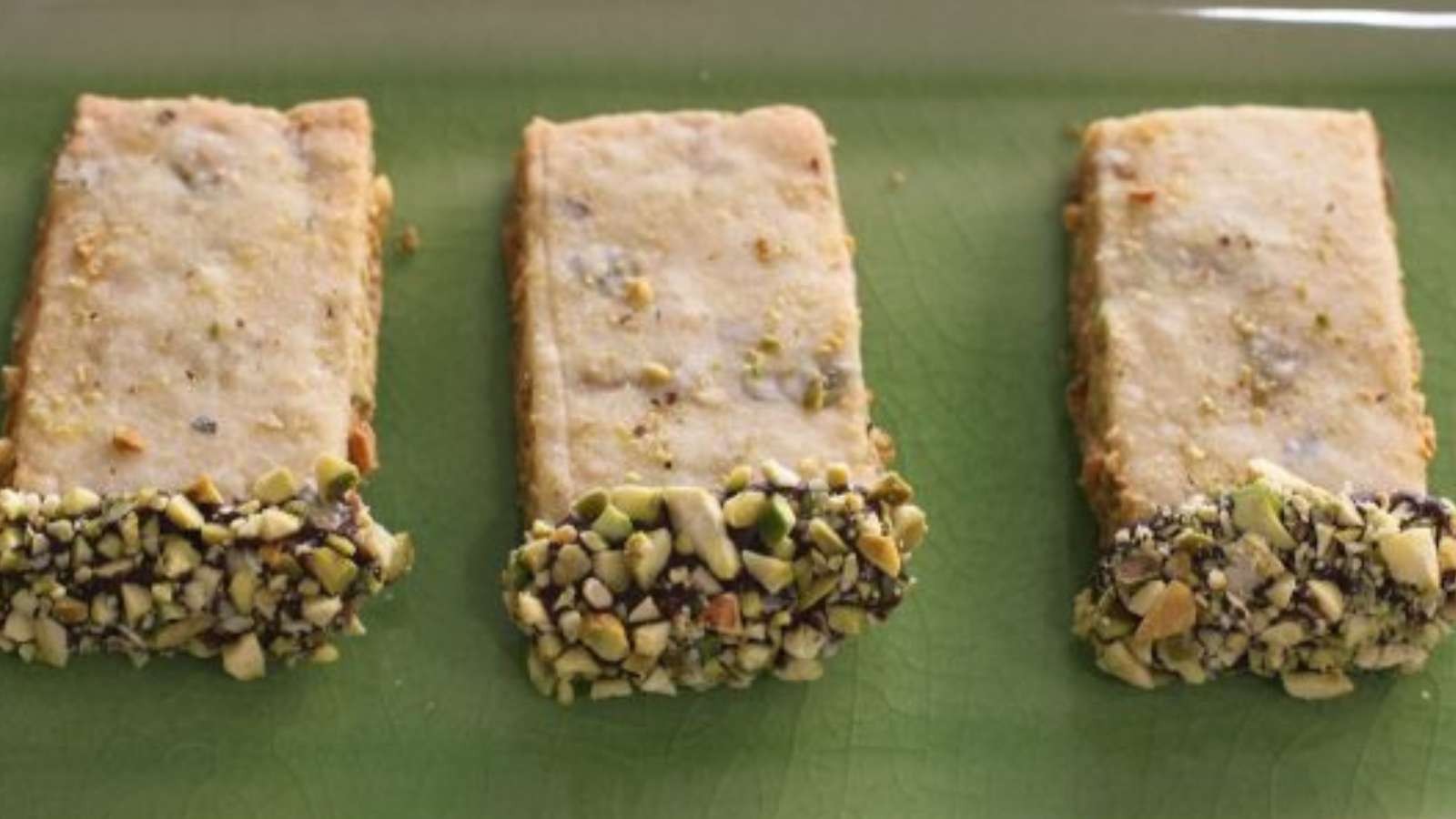 Orange Pistachio Shortbread