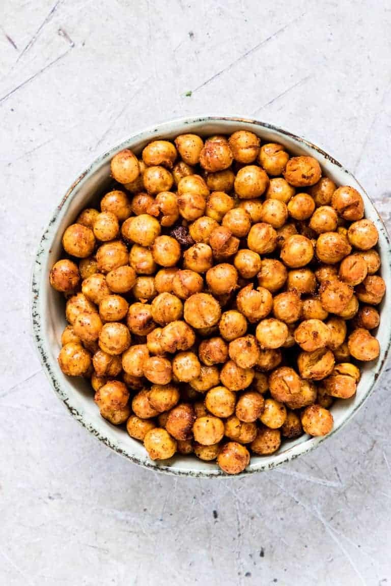Crunchy Air Fryer Chickpeas