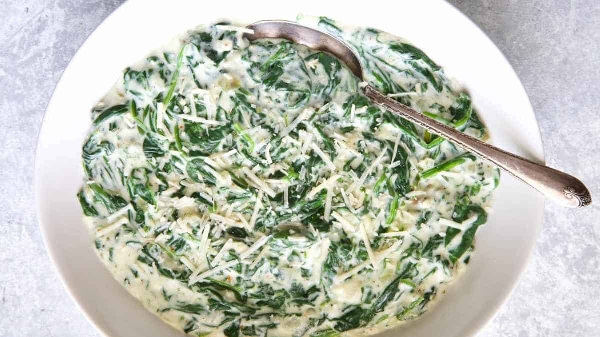 Steakhouse Creamed Spinach Recipe