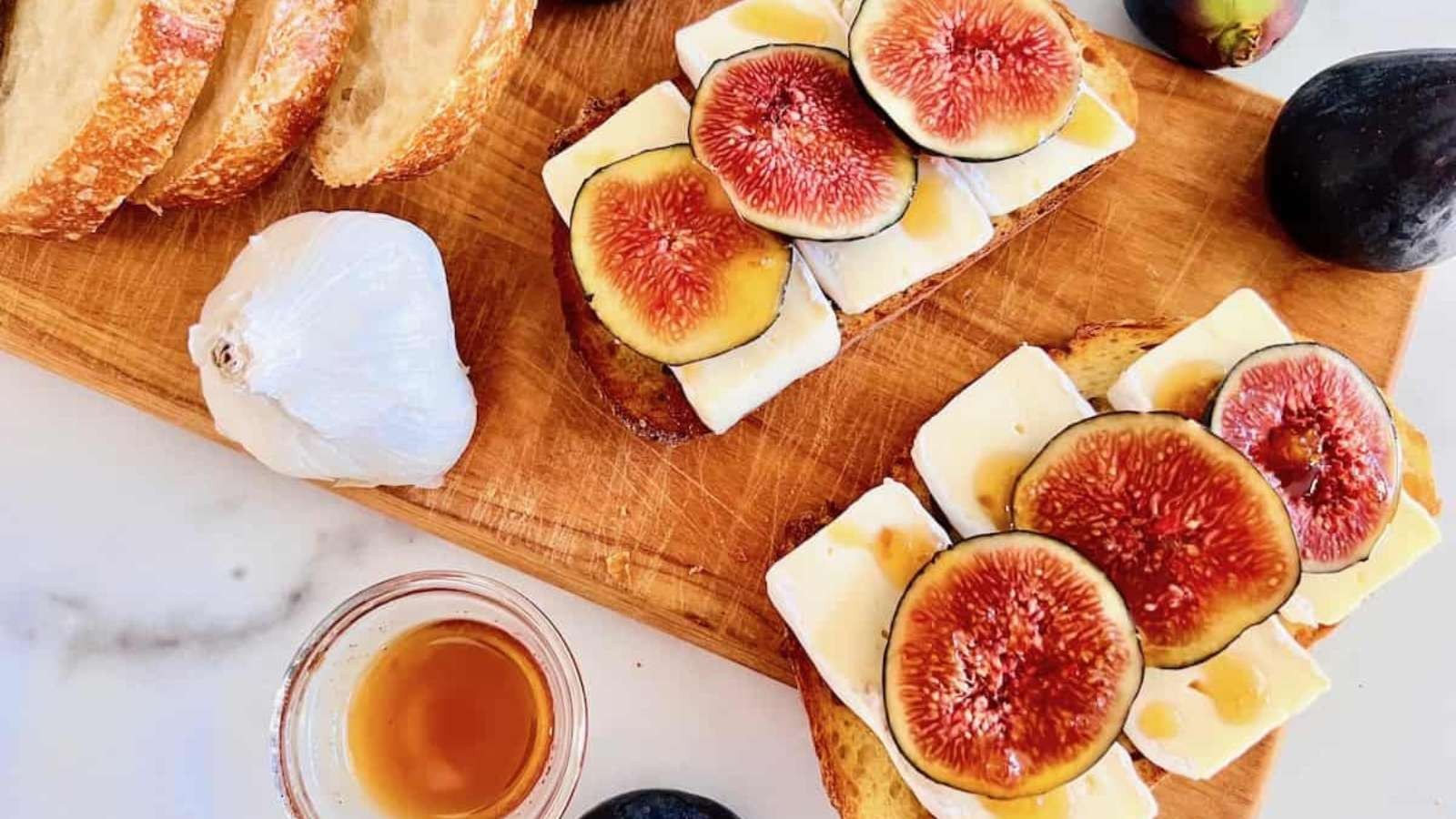 Fig And Brie Bruschetta