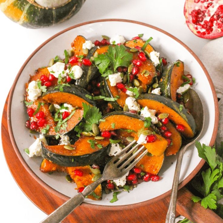 Whole Roasted Buttercup Squash