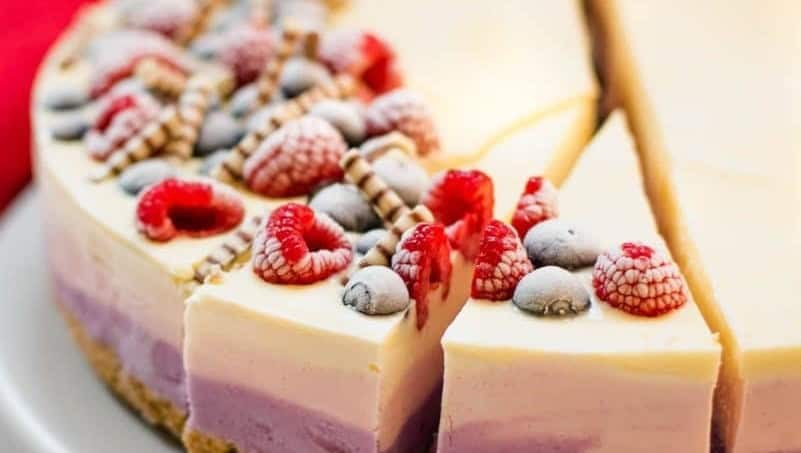 Patriotic 4th of July Cheesecake