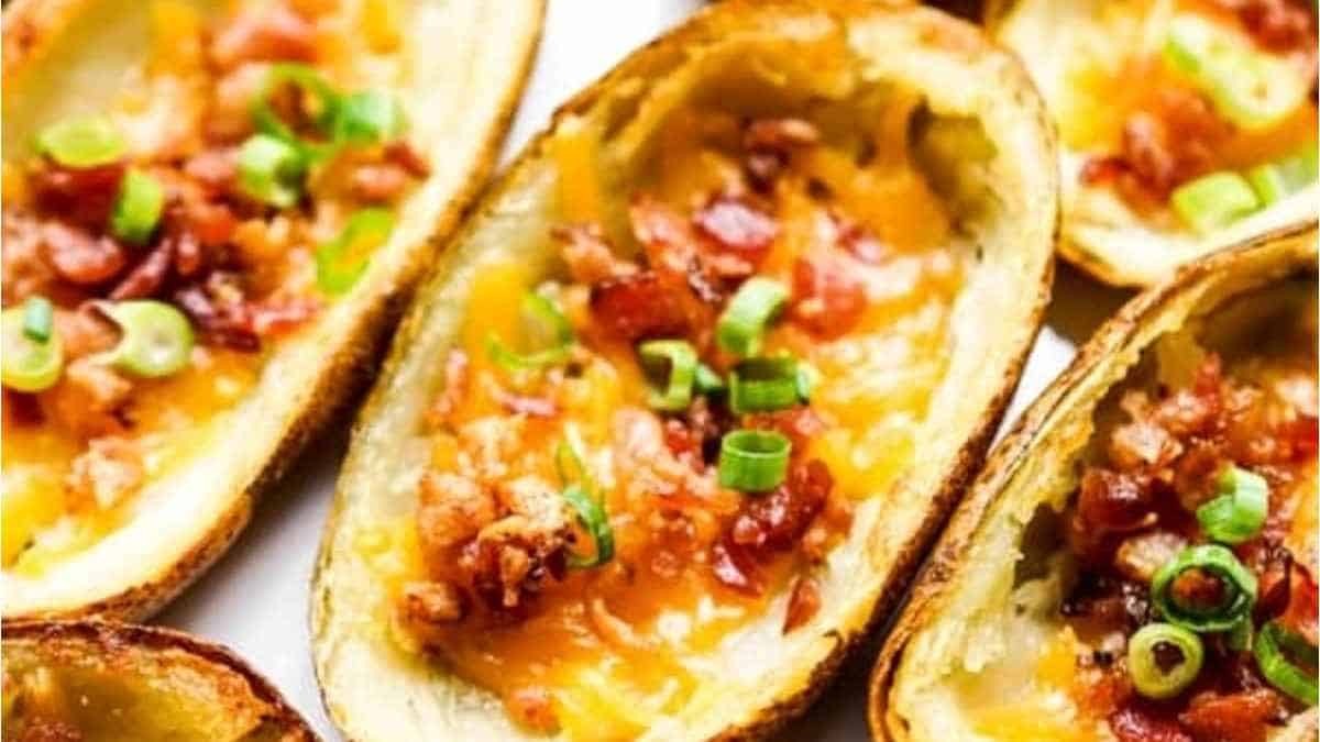 Crispy Baked Potato Skins