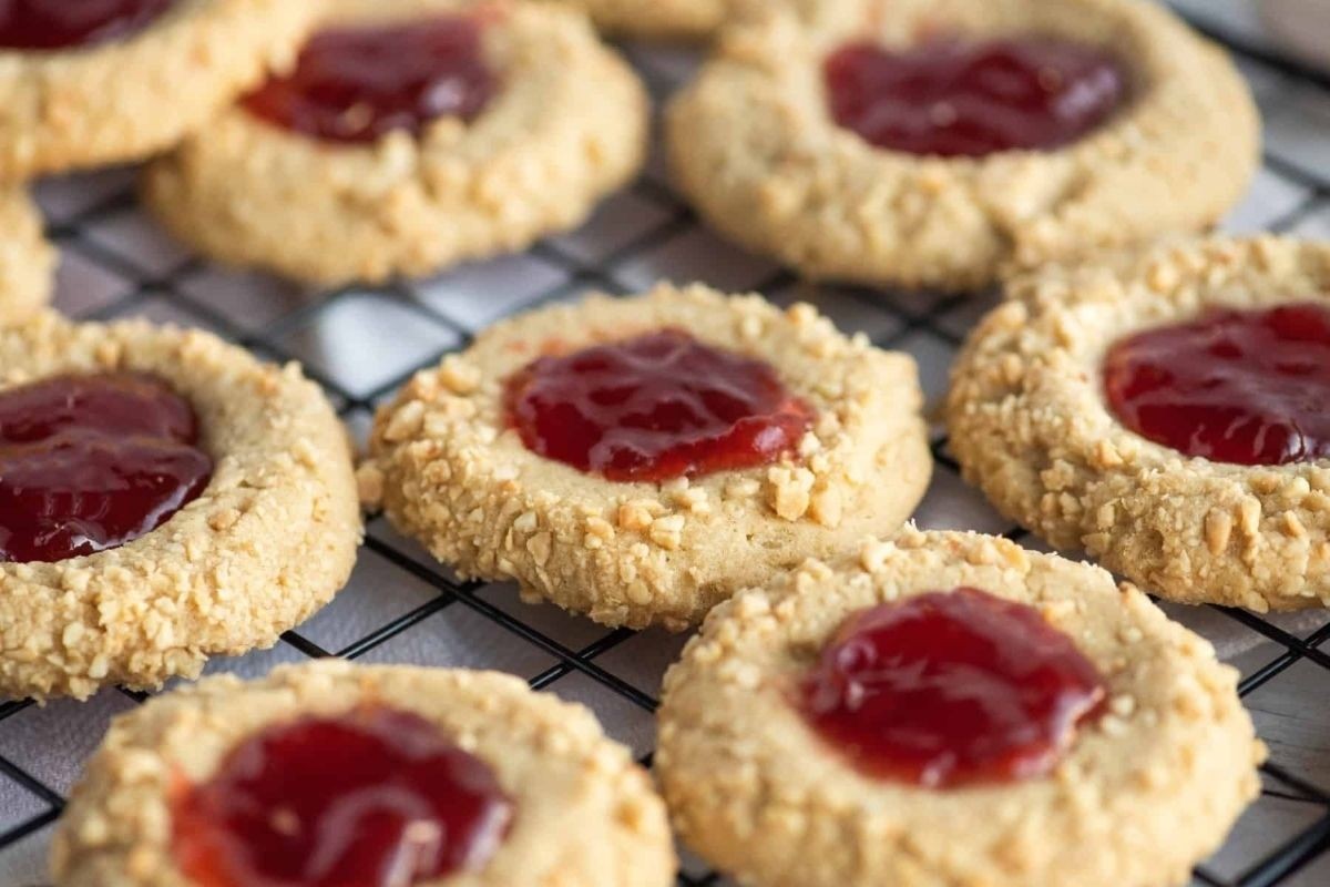Peanut Butter And Jelly Cookies