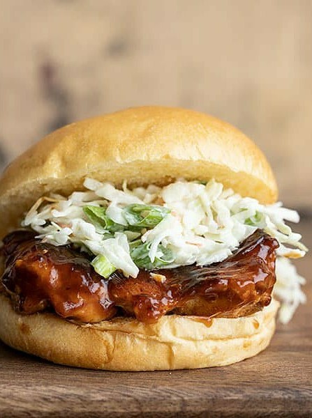Easy BBQ Chicken Sandwiches