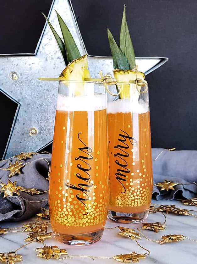 Ginger Jungle Bird Sparkling Cocktail