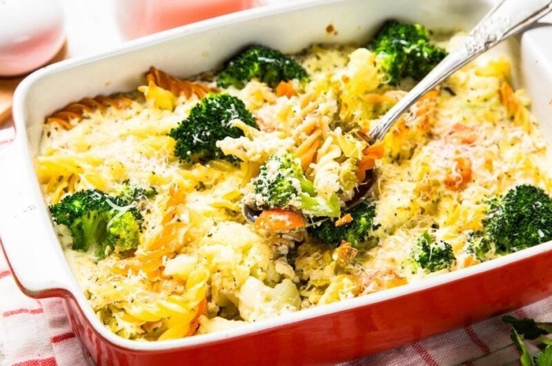 Keto Mushroom Broccoli Casserole