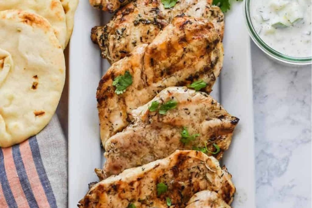 Keto Grilled Chicken Souvlaki {Gluten Free}