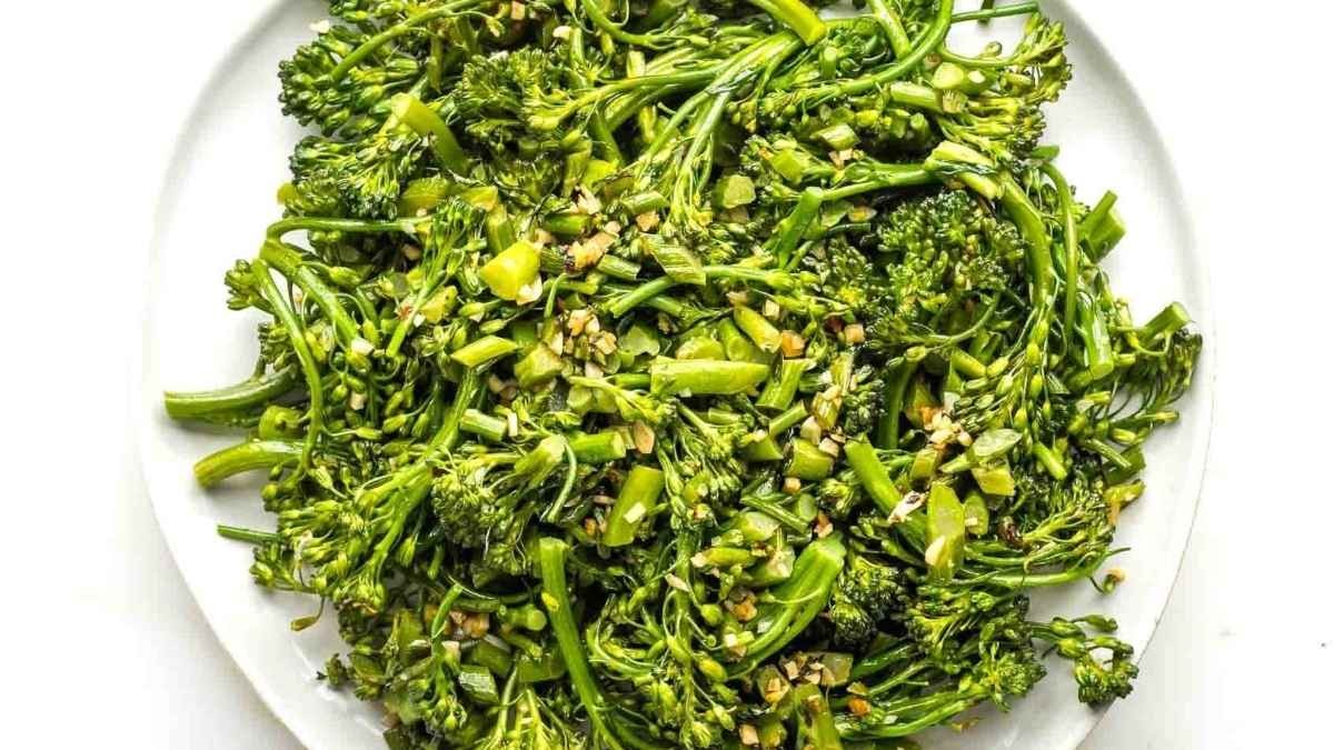 Sauteed Broccolini And Garlic