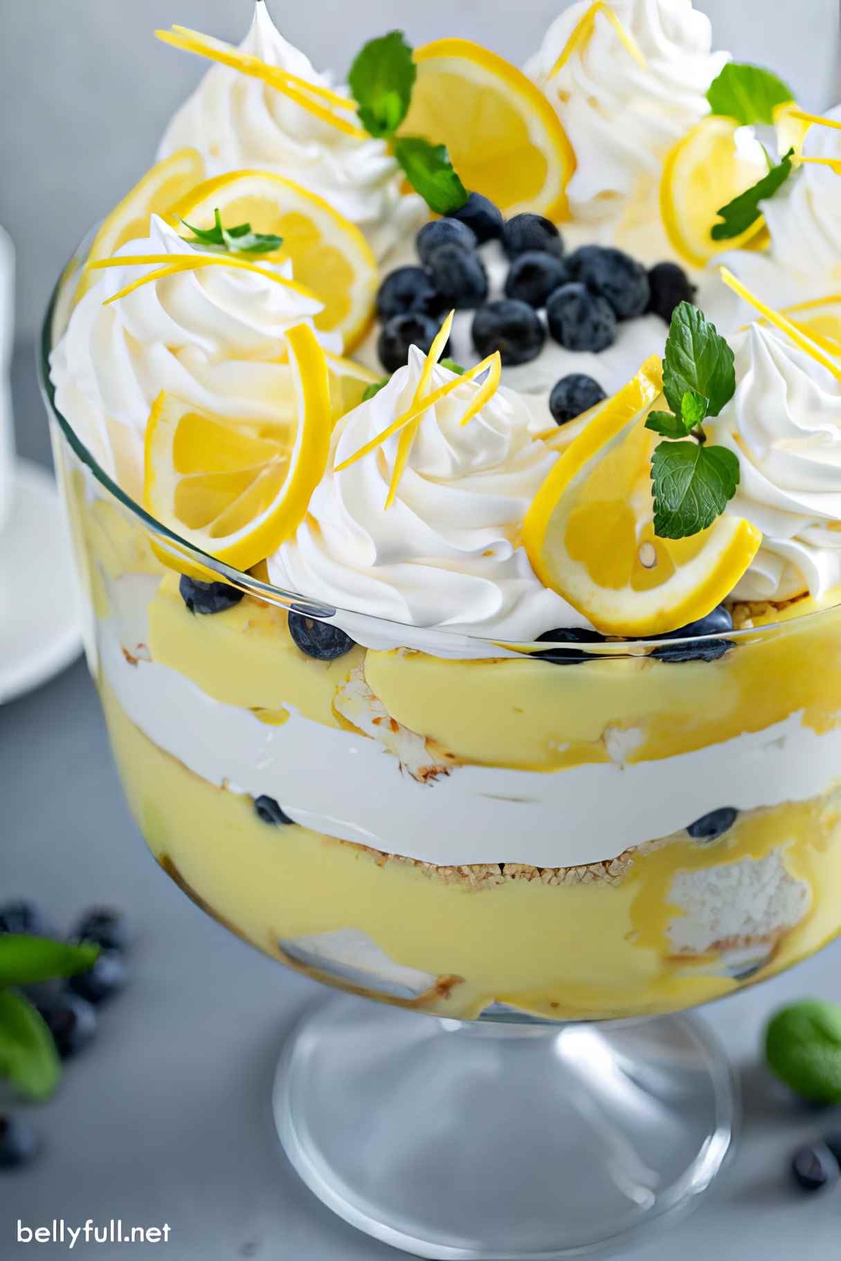 Homemade Easy Lemon Trifle Dessert Recipe