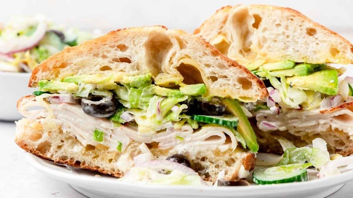Turkey Avocado Grinder Sandwich