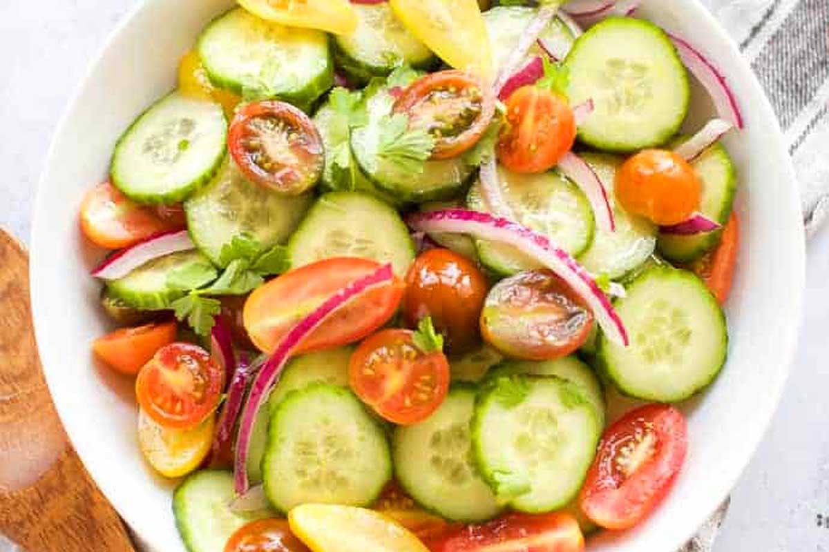 Cucumber Tomato Salad