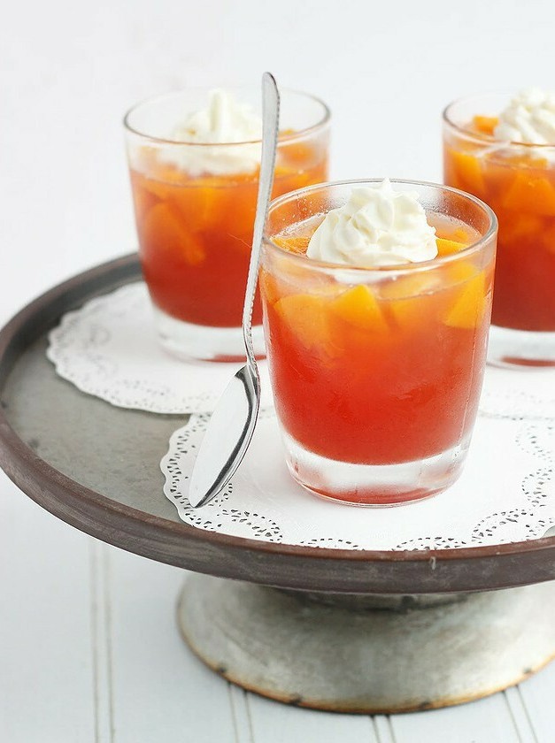 Spiced Peach Jello Salad